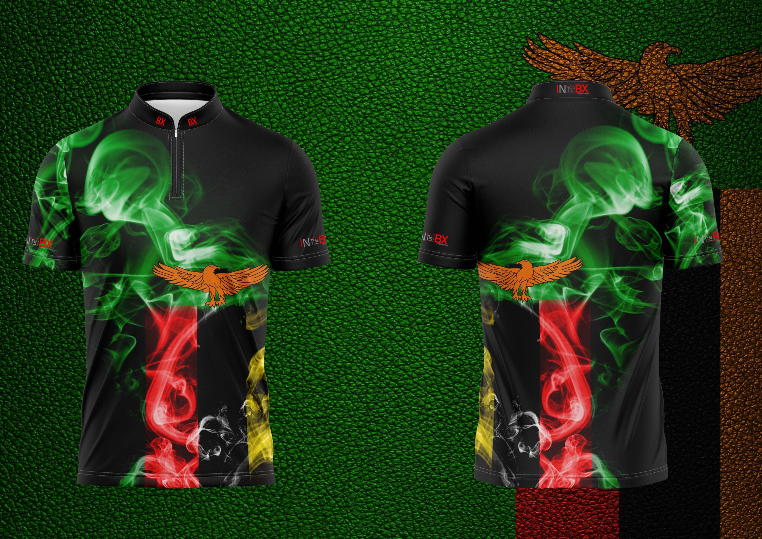 Zambia Flag Jersey Welcome To Inthebx