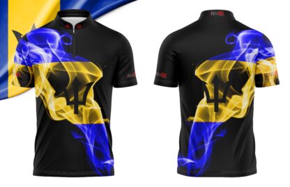 Barbados flag jersey