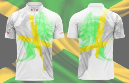 Jamaica white flag jersey